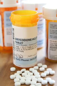 Oxycodone tablets pain management medication Europe