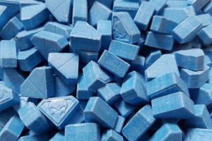 Blue Punisher MDMA pill awareness and safety information Europe