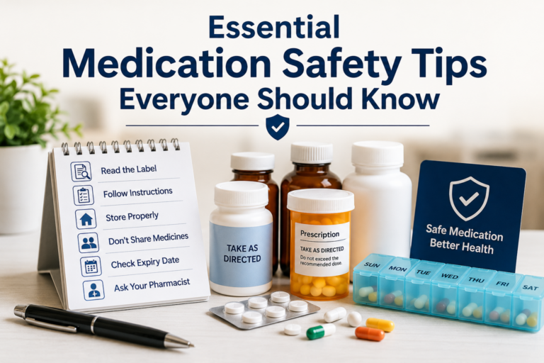 Medication Saftey Tips